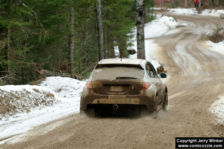 Tim Wickberg / Bryce Proseus Subaru WRX STi on SS7, Hunters-McCormick Lake I.