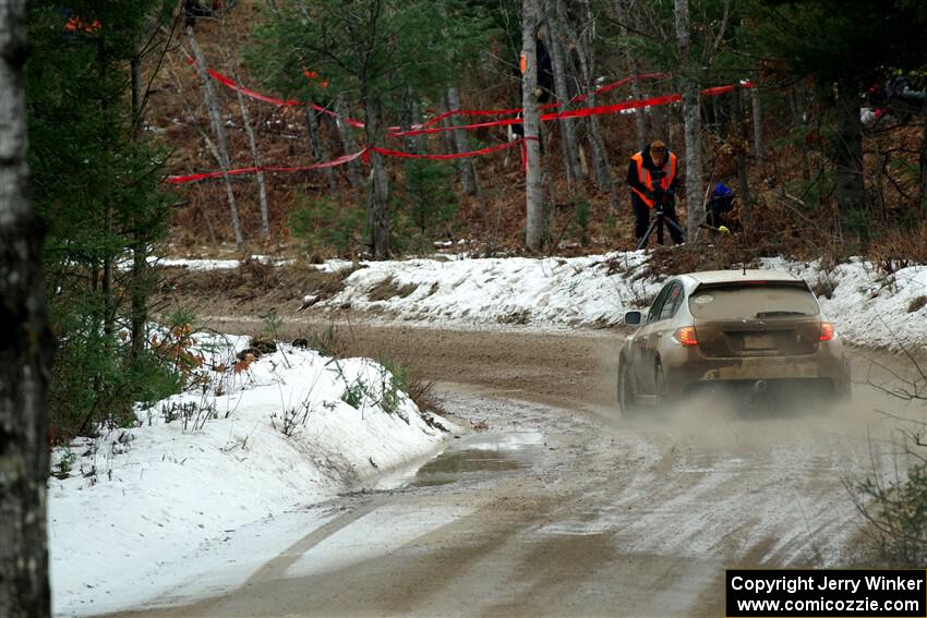 Tim Wickberg / Bryce Proseus Subaru WRX STi on SS7, Hunters-McCormick Lake I.