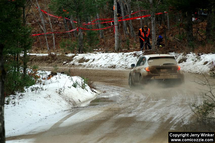 Tim Wickberg / Bryce Proseus Subaru WRX STi on SS7, Hunters-McCormick Lake I.