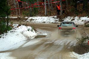 Dan Shirley / Nate Lybarger Subaru Impreza Outback Sport on SS7, Hunters-McCormick Lake I.