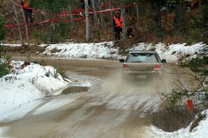 Dan Shirley / Nate Lybarger Subaru Impreza Outback Sport on SS7, Hunters-McCormick Lake I.