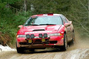 Rob Dupree / Zack Goldstein Mitsubishi Eclipse GSX on SS7, Hunters-McCormick Lake I.