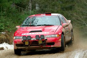 Rob Dupree / Zack Goldstein Mitsubishi Eclipse GSX on SS7, Hunters-McCormick Lake I.