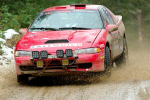 Rob Dupree / Zack Goldstein Mitsubishi Eclipse GSX on SS7, Hunters-McCormick Lake I.