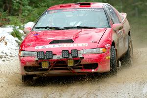 Rob Dupree / Zack Goldstein Mitsubishi Eclipse GSX on SS7, Hunters-McCormick Lake I.