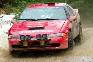 Rob Dupree / Zack Goldstein Mitsubishi Eclipse GSX on SS7, Hunters-McCormick Lake I.