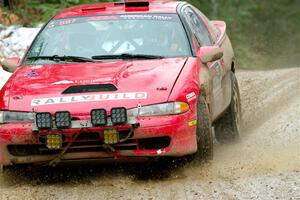 Rob Dupree / Zack Goldstein Mitsubishi Eclipse GSX on SS7, Hunters-McCormick Lake I.