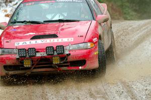 Rob Dupree / Zack Goldstein Mitsubishi Eclipse GSX on SS7, Hunters-McCormick Lake I.