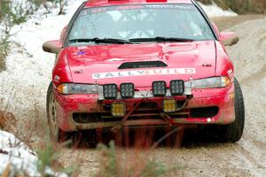 Rob Dupree / Zack Goldstein Mitsubishi Eclipse GSX on SS7, Hunters-McCormick Lake I.