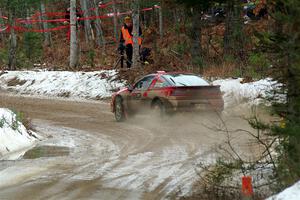 Rob Dupree / Zack Goldstein Mitsubishi Eclipse GSX on SS7, Hunters-McCormick Lake I.