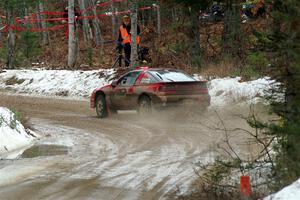 Rob Dupree / Zack Goldstein Mitsubishi Eclipse GSX on SS7, Hunters-McCormick Lake I.