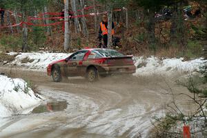 Rob Dupree / Zack Goldstein Mitsubishi Eclipse GSX on SS7, Hunters-McCormick Lake I.