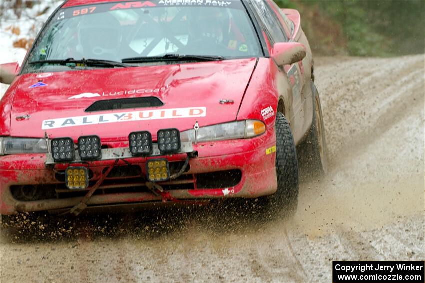 Rob Dupree / Zack Goldstein Mitsubishi Eclipse GSX on SS7, Hunters-McCormick Lake I.