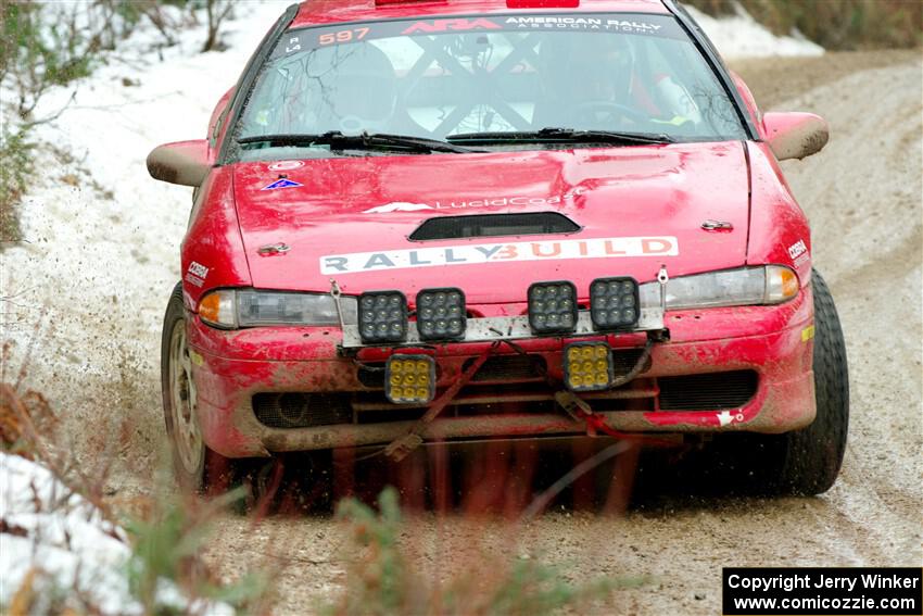 Rob Dupree / Zack Goldstein Mitsubishi Eclipse GSX on SS7, Hunters-McCormick Lake I.