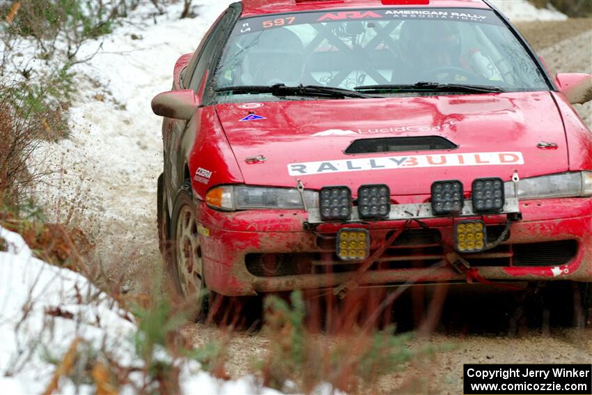 Rob Dupree / Zack Goldstein Mitsubishi Eclipse GSX on SS7, Hunters-McCormick Lake I.