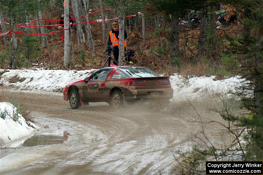 Rob Dupree / Zack Goldstein Mitsubishi Eclipse GSX on SS7, Hunters-McCormick Lake I.