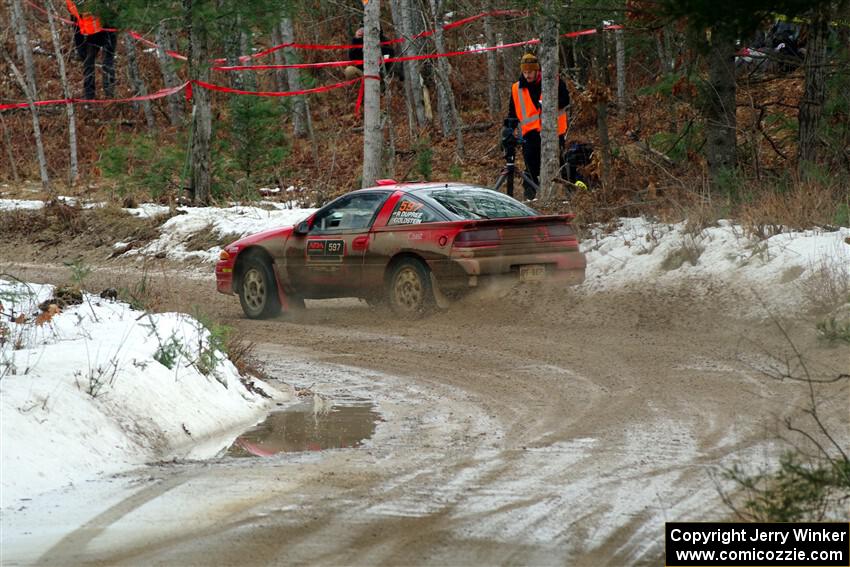 Rob Dupree / Zack Goldstein Mitsubishi Eclipse GSX on SS7, Hunters-McCormick Lake I.