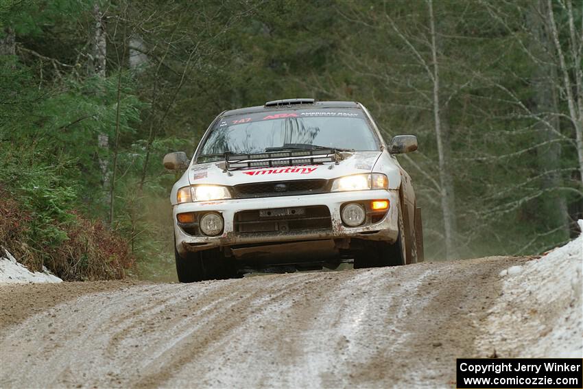 Andy Didorosi / Stefan Trajkov Subaru Impreza on SS7, Hunters-McCormick Lake I.