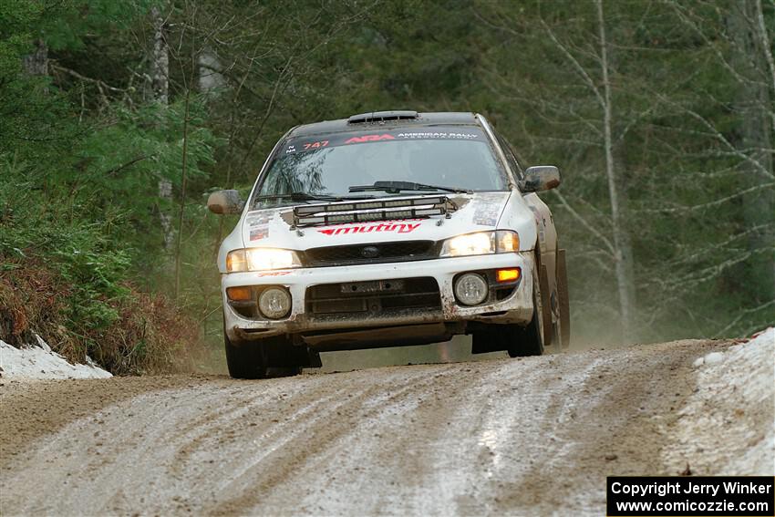 Andy Didorosi / Stefan Trajkov Subaru Impreza on SS7, Hunters-McCormick Lake I.