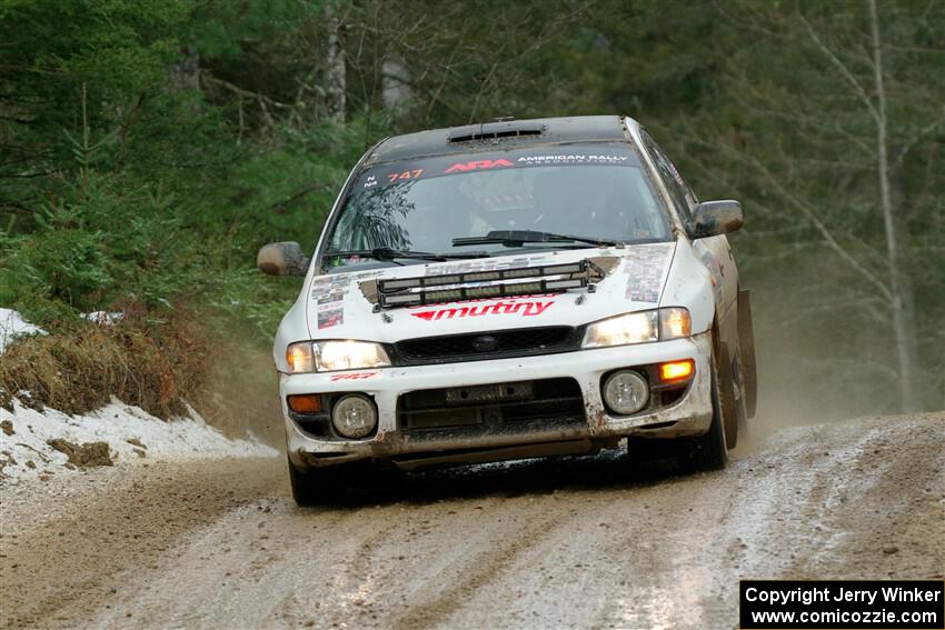 Andy Didorosi / Stefan Trajkov Subaru Impreza on SS7, Hunters-McCormick Lake I.