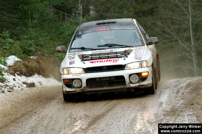 Andy Didorosi / Stefan Trajkov Subaru Impreza on SS7, Hunters-McCormick Lake I.