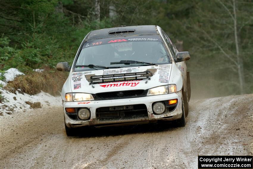 Andy Didorosi / Stefan Trajkov Subaru Impreza on SS7, Hunters-McCormick Lake I.