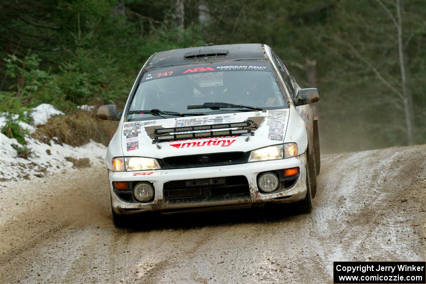 Andy Didorosi / Stefan Trajkov Subaru Impreza on SS7, Hunters-McCormick Lake I.