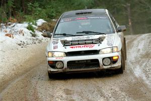 Andy Didorosi / Stefan Trajkov Subaru Impreza on SS7, Hunters-McCormick Lake I.