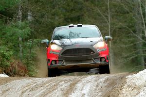 Sean Donnelly / Zach Pfeil Ford Fiesta ST on SS7, Hunters-McCormick Lake I.