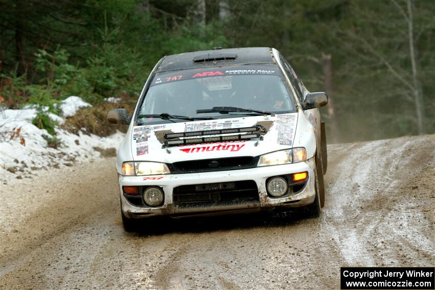 Andy Didorosi / Stefan Trajkov Subaru Impreza on SS7, Hunters-McCormick Lake I.