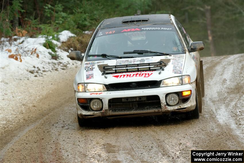 Andy Didorosi / Stefan Trajkov Subaru Impreza on SS7, Hunters-McCormick Lake I.