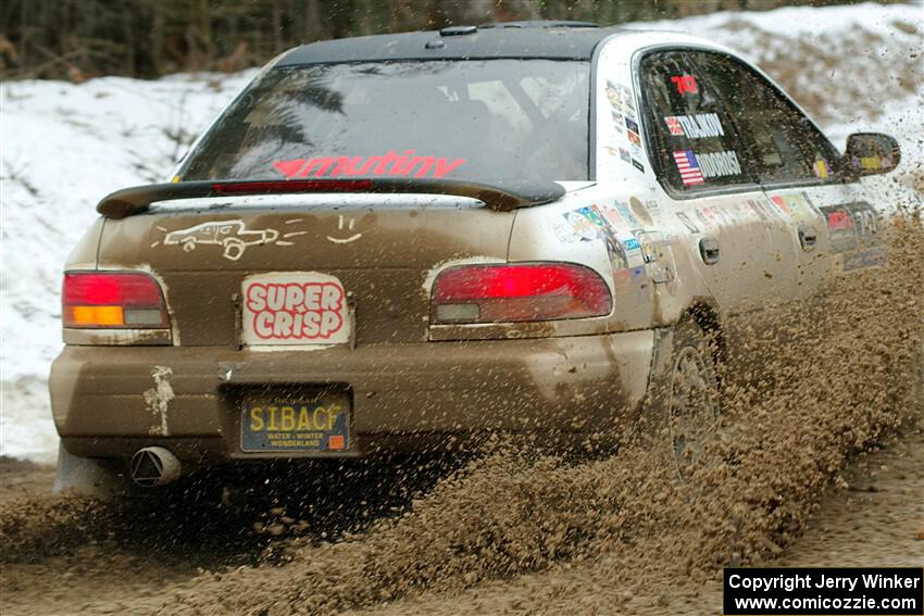 Andy Didorosi / Stefan Trajkov Subaru Impreza on SS7, Hunters-McCormick Lake I.