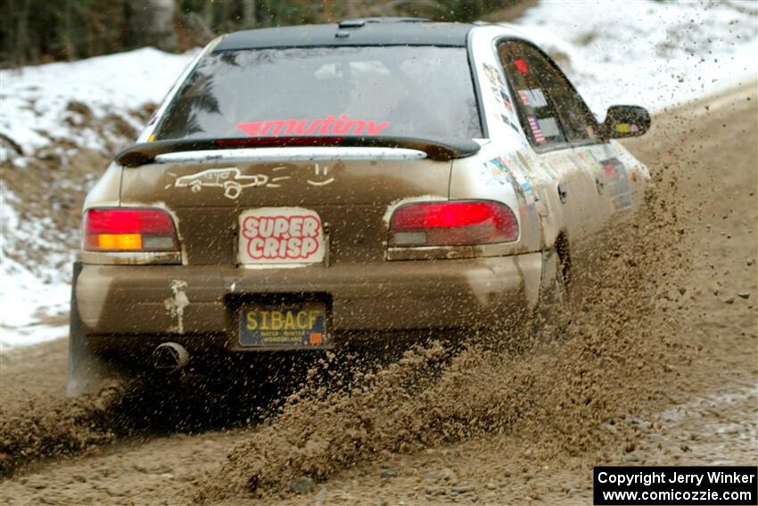 Andy Didorosi / Stefan Trajkov Subaru Impreza on SS7, Hunters-McCormick Lake I.