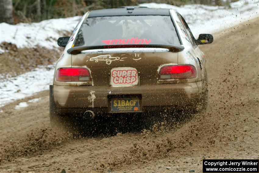 Andy Didorosi / Stefan Trajkov Subaru Impreza on SS7, Hunters-McCormick Lake I.