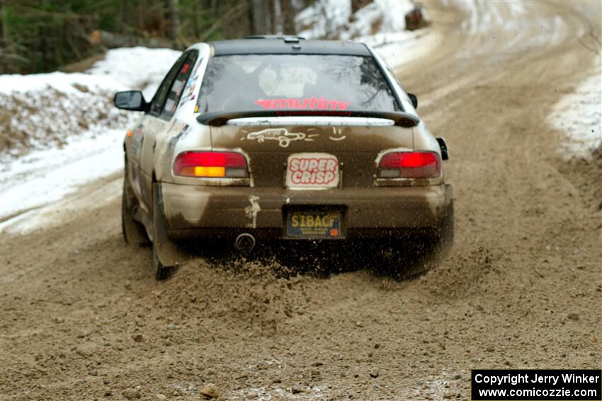 Andy Didorosi / Stefan Trajkov Subaru Impreza on SS7, Hunters-McCormick Lake I.