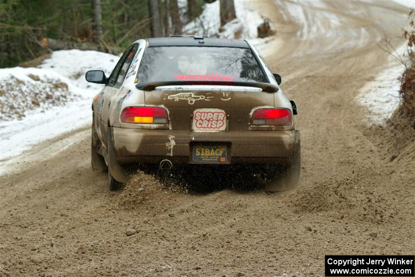 Andy Didorosi / Stefan Trajkov Subaru Impreza on SS7, Hunters-McCormick Lake I.