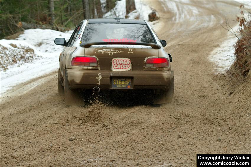 Andy Didorosi / Stefan Trajkov Subaru Impreza on SS7, Hunters-McCormick Lake I.