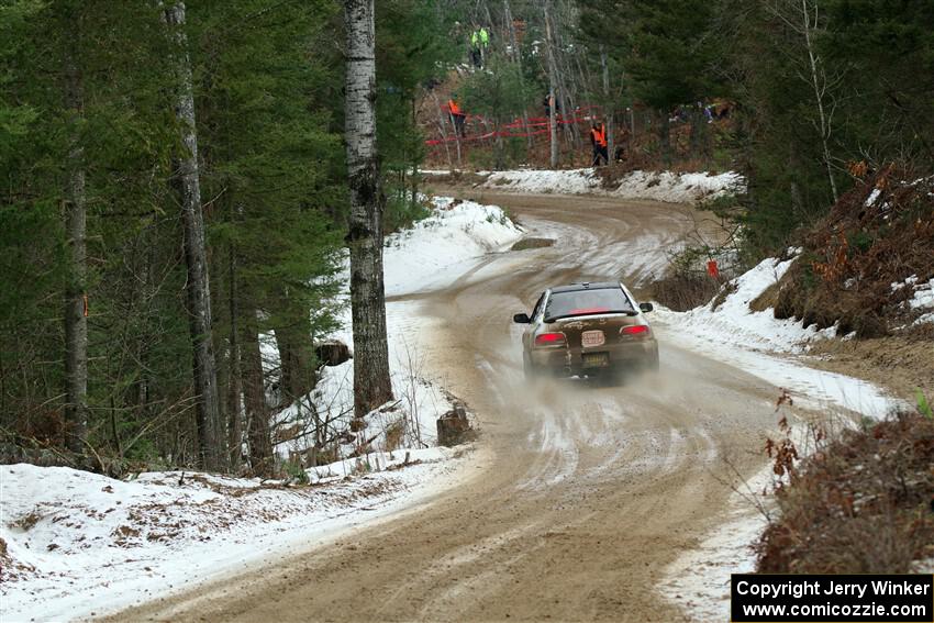 Andy Didorosi / Stefan Trajkov Subaru Impreza on SS7, Hunters-McCormick Lake I.