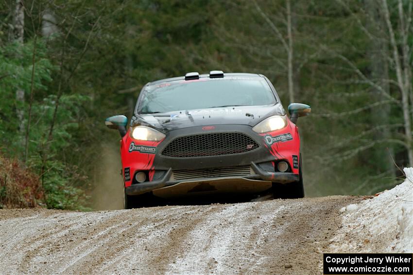 Sean Donnelly / Zach Pfeil Ford Fiesta ST on SS7, Hunters-McCormick Lake I.