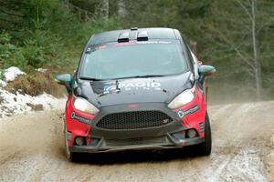 Sean Donnelly / Zach Pfeil Ford Fiesta ST on SS7, Hunters-McCormick Lake I.