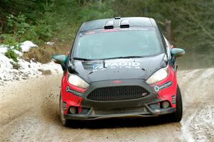 Sean Donnelly / Zach Pfeil Ford Fiesta ST on SS7, Hunters-McCormick Lake I.