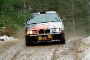 Mike Cessna / Jamie Lambert BMW M3 on SS7, Hunters-McCormick Lake I.