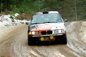 Mike Cessna / Jamie Lambert BMW M3 on SS7, Hunters-McCormick Lake I.