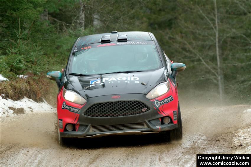 Sean Donnelly / Zach Pfeil Ford Fiesta ST on SS7, Hunters-McCormick Lake I.