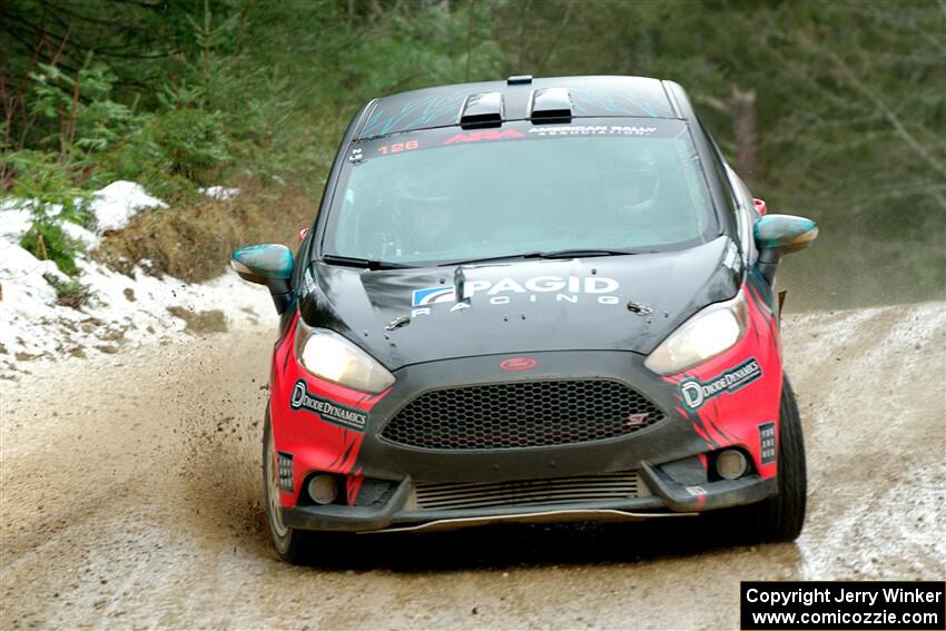 Sean Donnelly / Zach Pfeil Ford Fiesta ST on SS7, Hunters-McCormick Lake I.