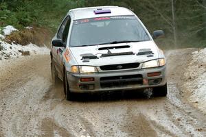 Camden Sheridan / Jeremy Frey Subaru Impreza Outback Sport on SS7, Hunters-McCormick Lake I.