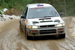 Camden Sheridan / Jeremy Frey Subaru Impreza Outback Sport on SS7, Hunters-McCormick Lake I.