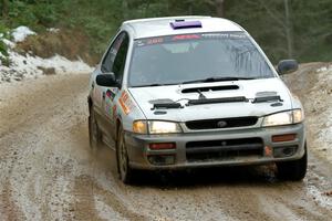 Camden Sheridan / Jeremy Frey Subaru Impreza Outback Sport on SS7, Hunters-McCormick Lake I.