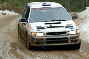 Camden Sheridan / Jeremy Frey Subaru Impreza Outback Sport on SS7, Hunters-McCormick Lake I.