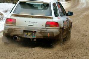 Camden Sheridan / Jeremy Frey Subaru Impreza Outback Sport on SS7, Hunters-McCormick Lake I.